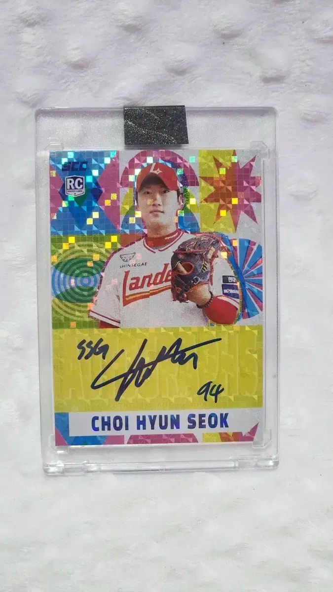 【人気定番，品質保証】 KBO scc レインボー SSG チェ・ヒョンソク(CHOI HYUNSUK) オン・オート 記念グッズ