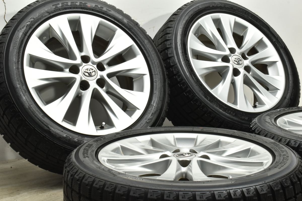 バリ溝 トヨタ 20 アルファード ヴェルファイア 18 in 7 5 J 45 114 3 マックストレック 235 50 R 30系 前期 後期 流用