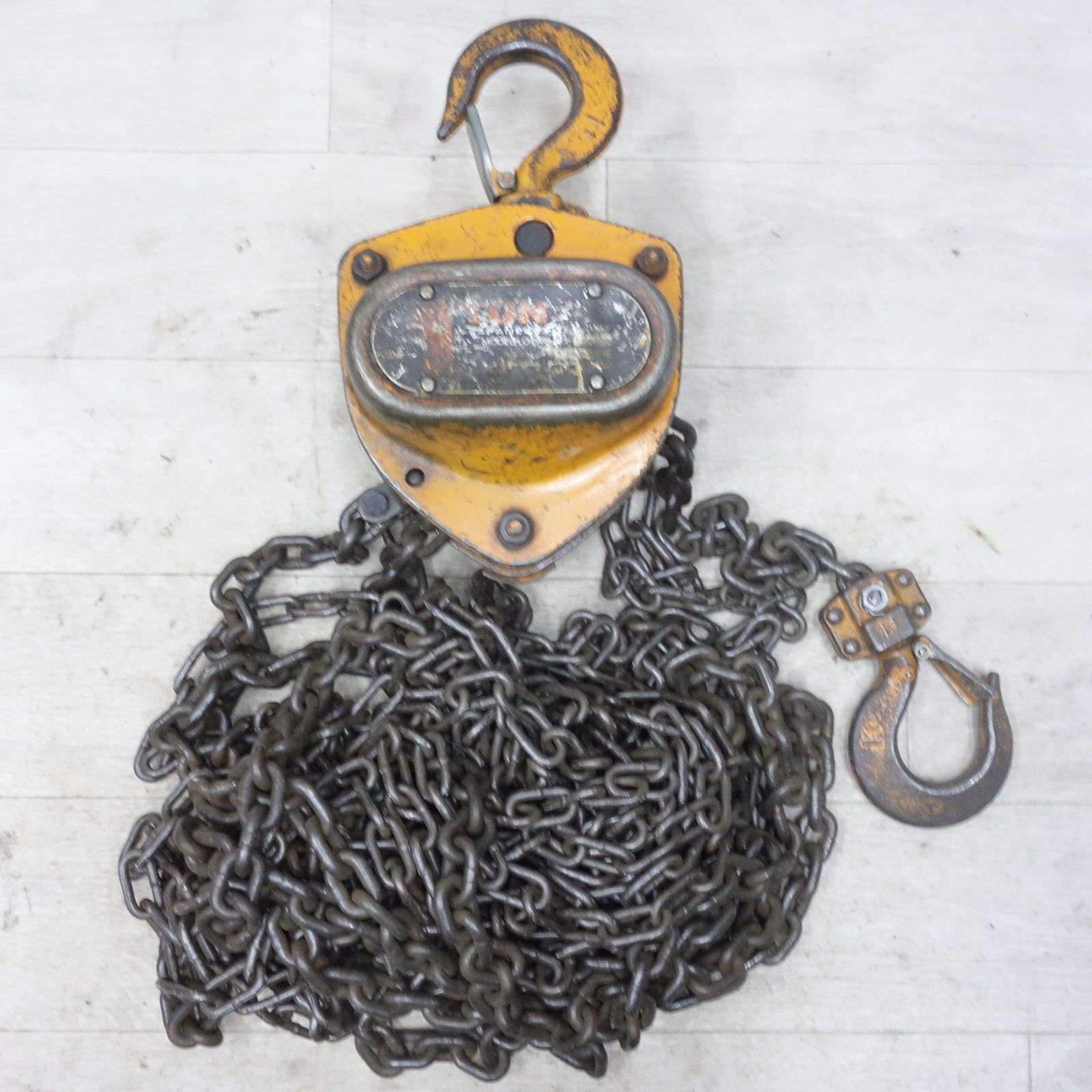 KITO キト チェーンブロック 1 ton M 3-278 3型 約3 1トン 1000 kg 吊り 上げ 運搬 工具