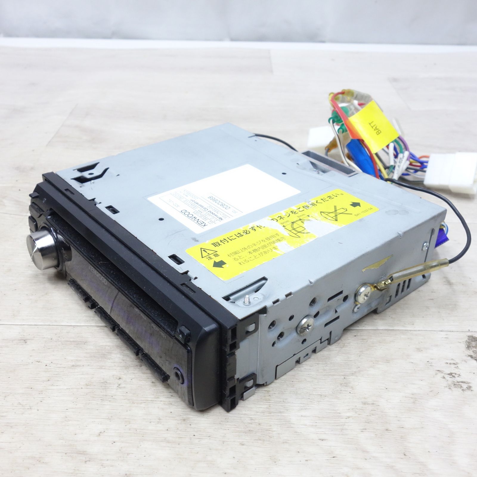東伯店(琴浦町)KENWOOD CD⁄MDデッキ DPX-5021Mを買取させて頂き 【動作 