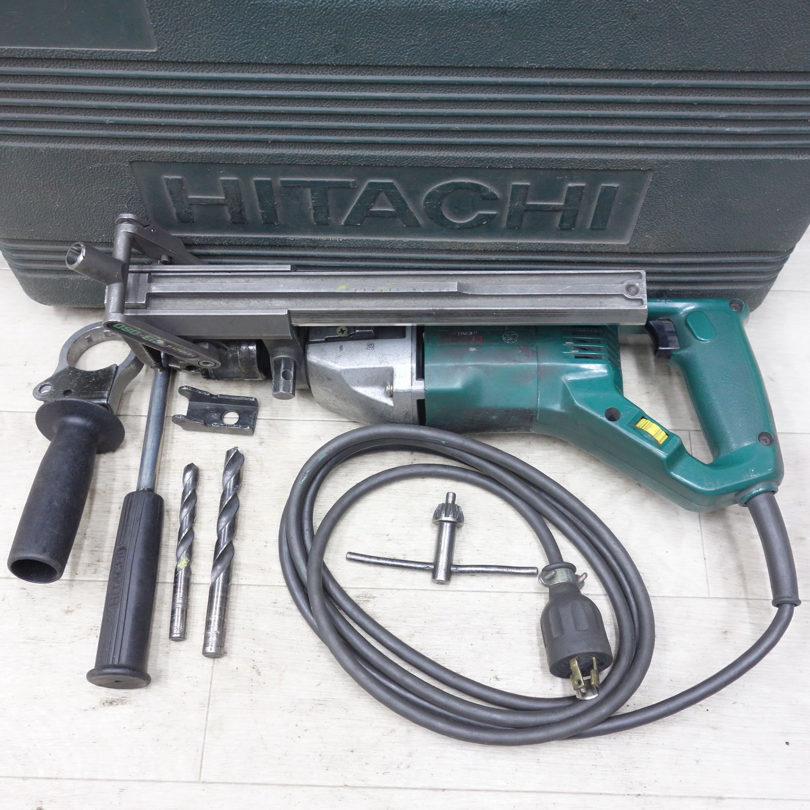 付属品付き◆日立 13 mm 電子 ボーラー D VD ボーラー用 スタンド 13-DSD 電動 工具 コード式 鉄工 8 100 V HITACHI◆