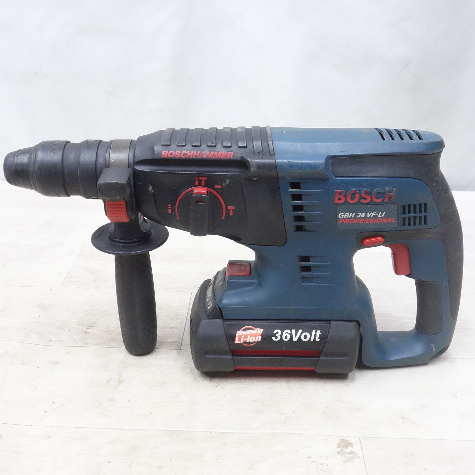 バッテリー 付き BOSCH ボッシュ 充電式 ハンマードリル GBH 36 VF-LI 電動 工具 ハンマドリル V 充電器 コードレス