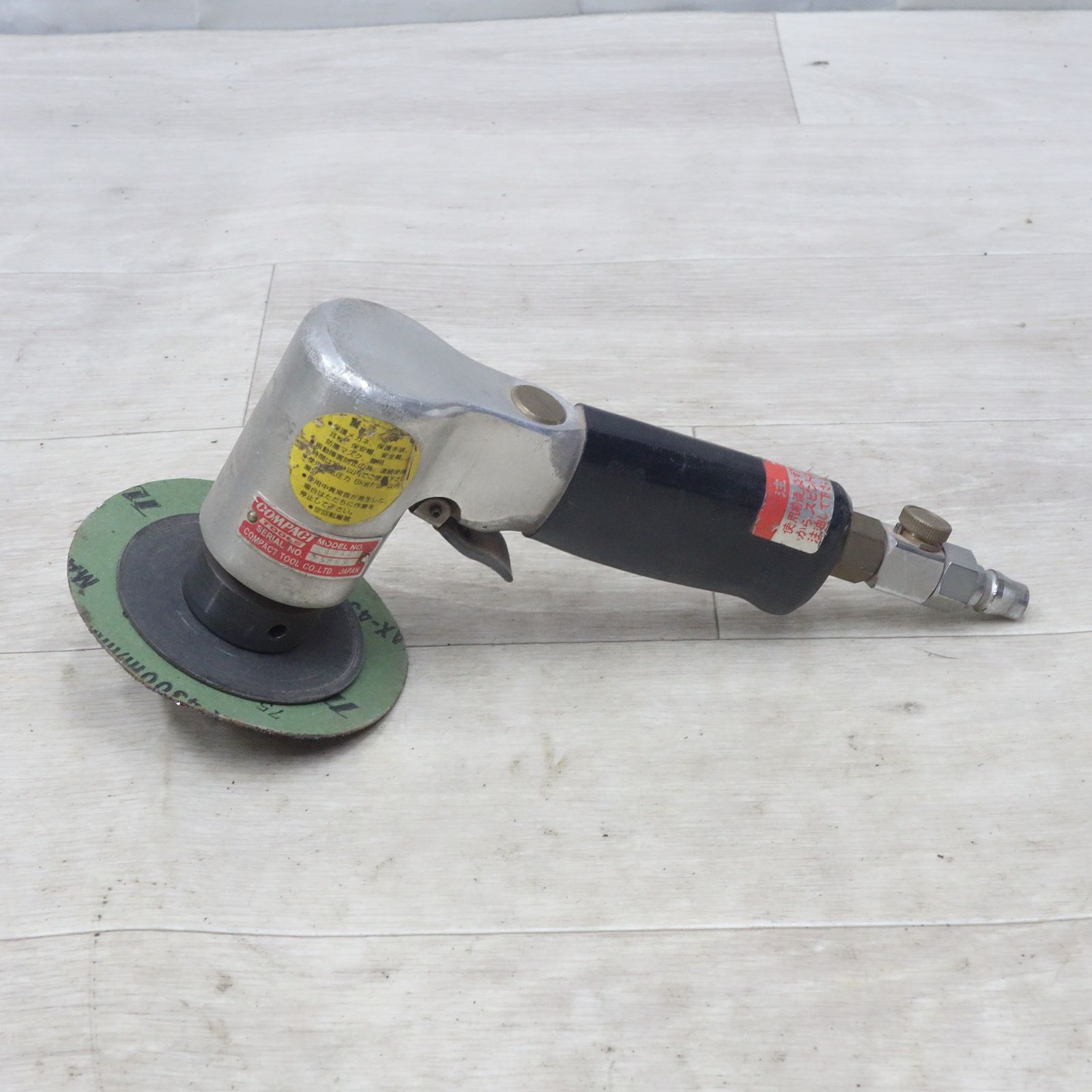 COMPACT TOOLS コンパクト ツール エア ディスク サンダー 424 A エアー 工具 ジスク 研摩 研磨 機