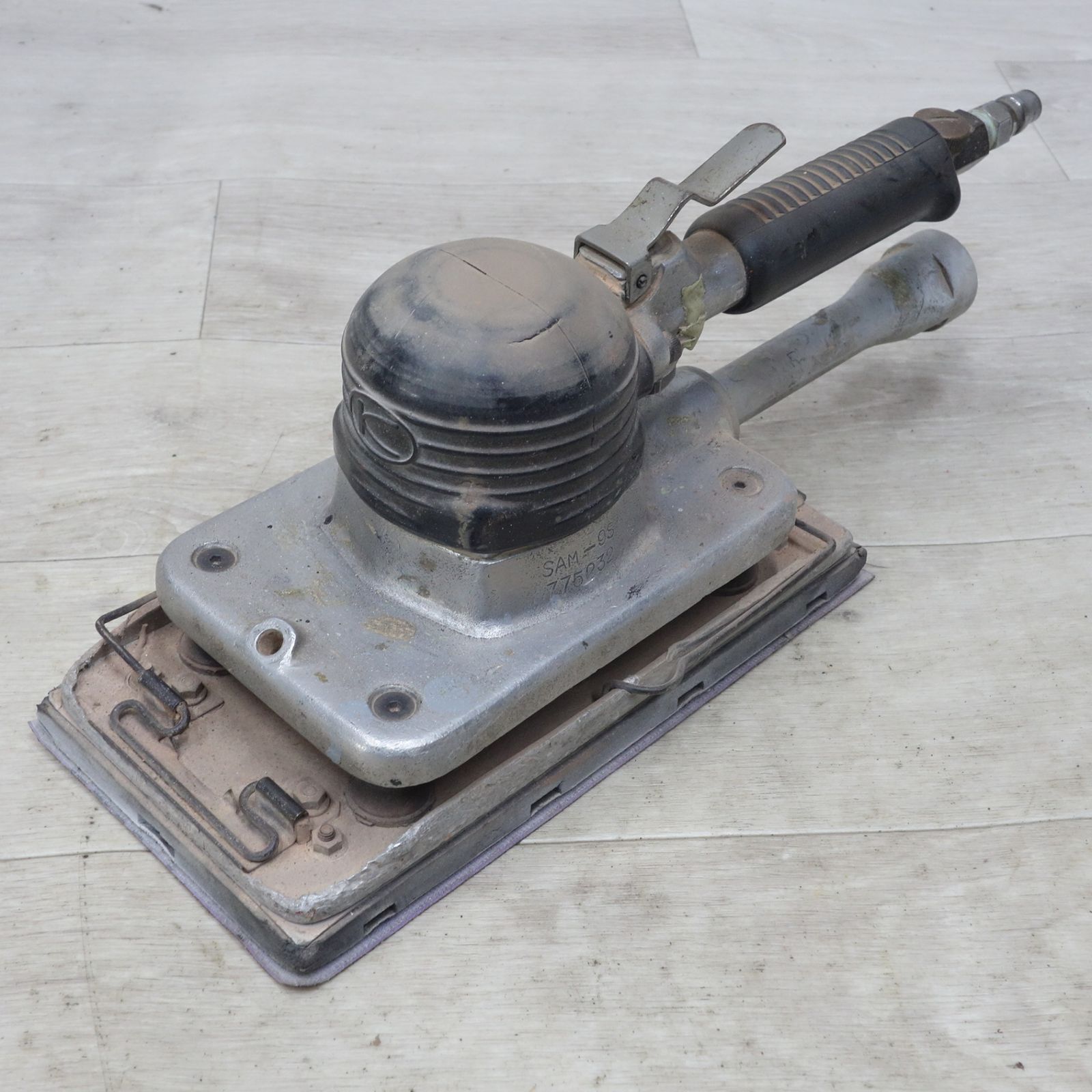 ◆空研 エア サンダー SAM-9 S オービタル 仕上 研磨 エアー ツール 工具 KUKEN◆