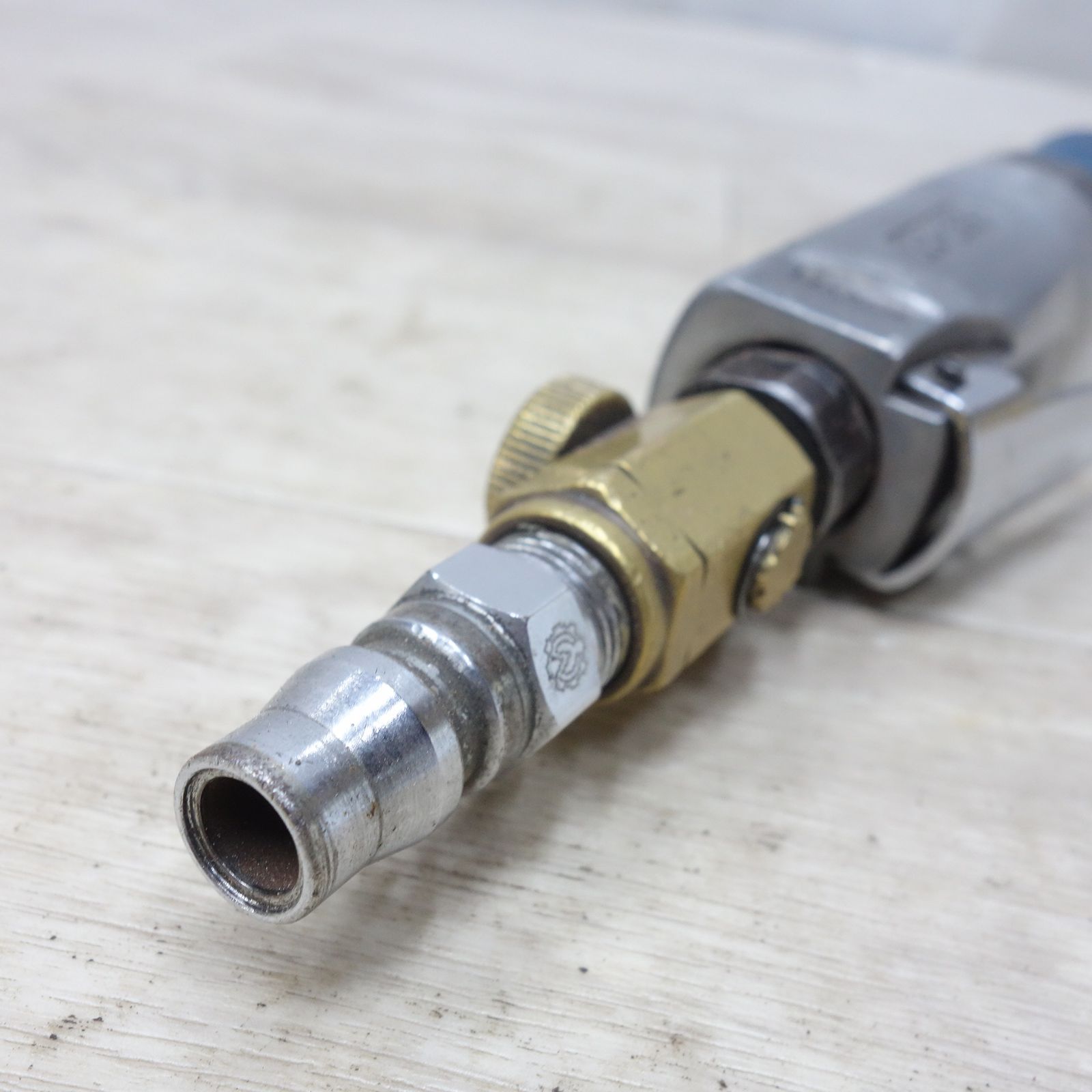  ◆空研 9.5 sq エア ラチェット レンチ KR-133 A エアー ツール 工具 KUKEN 10 mm以下の小ねじ作業 等に◆ その他 エアーツール