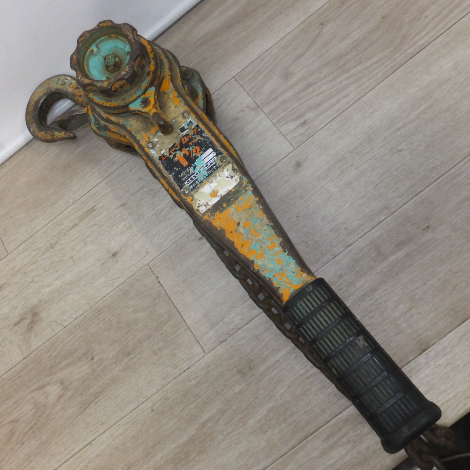 送料無料] ☆キトー KITO レバーブロック L4 1 1/2TON 1.5t☆ - メルカリ