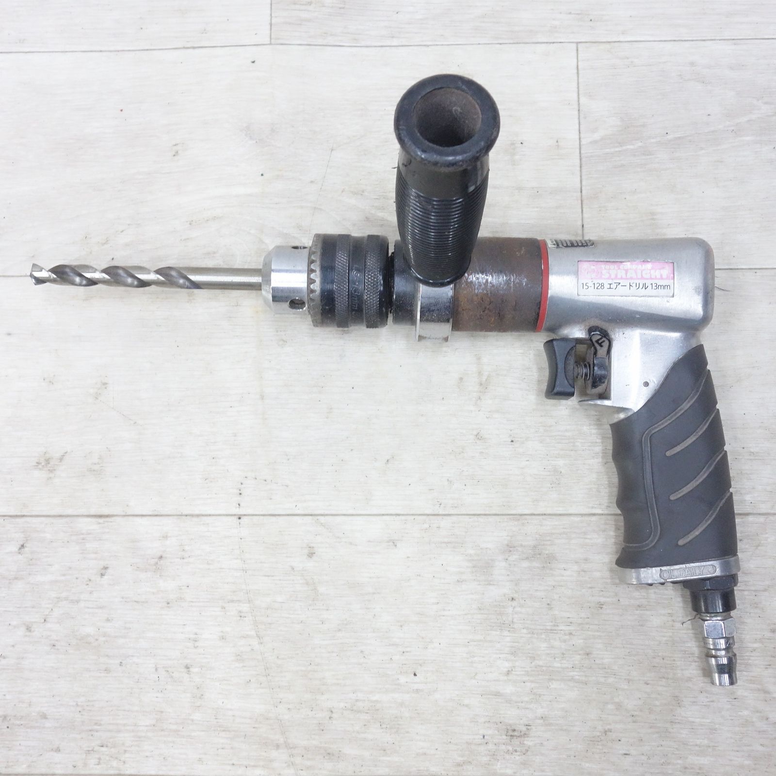 ストレート 13 mm エアー ドリル 15-128 高トルクタイプ エア ツール 工具