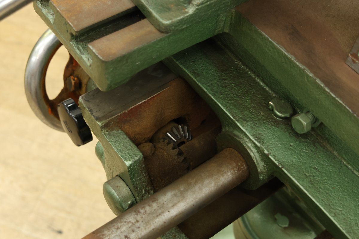  木工機械 MH-30 3相200 V 角のみ9本付 配送不可 併 P その他 バイス クランプ