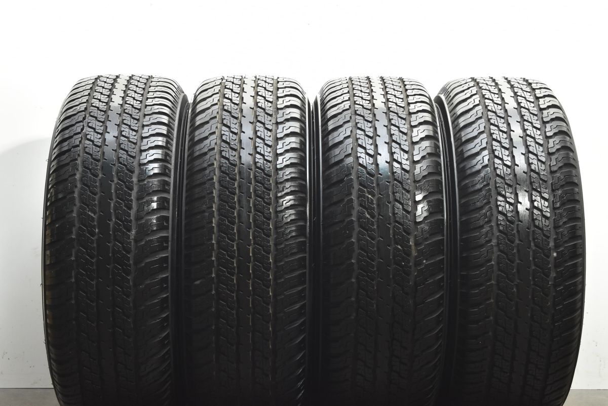 交換用に トヨタ 125 ハイラックス 後期 17 in 7 5 J 30 PCD 139 ヨコハマ グラントレック A T G 94 265 65 R プラド サーフ 流用 ドリフト仕様 逆走警告