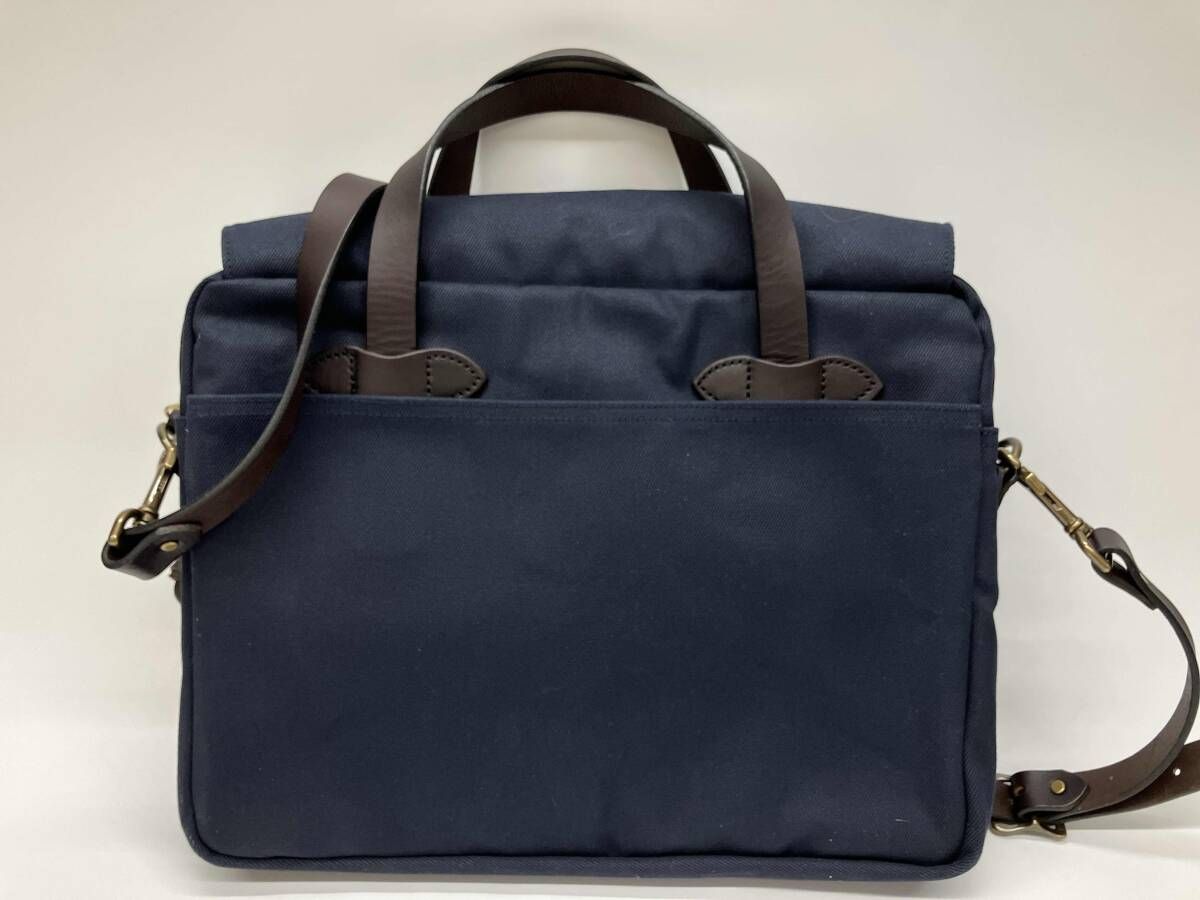 FILSON RUGGED TWILL フィルソン ラギッドツイル オリジナルブリ-フケ-ス ネイビ- 2 way ショルダ- キャンバス
