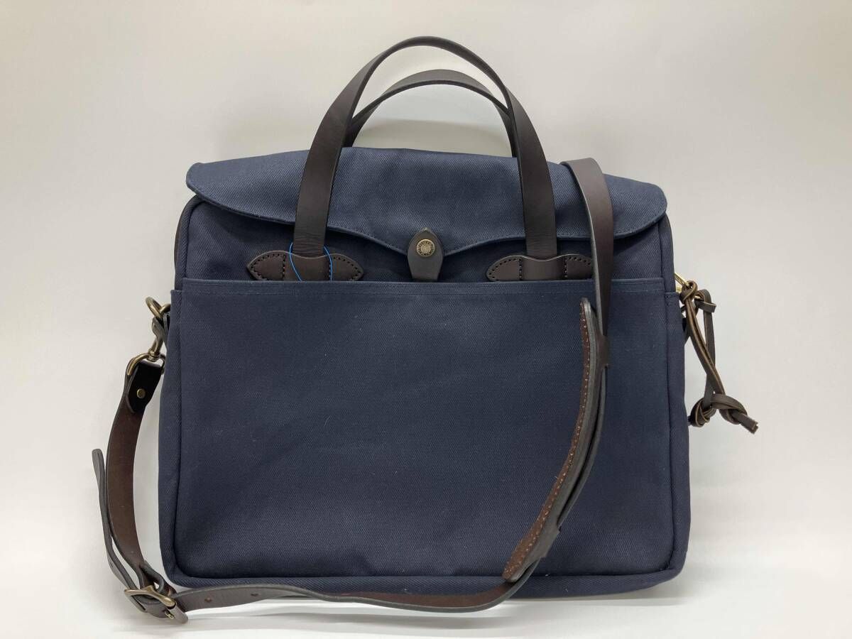 FILSON RUGGED TWILL フィルソン ラギッドツイル オリジナルブリ-フケ-ス ネイビ- 2 way ショルダ- キャンバス