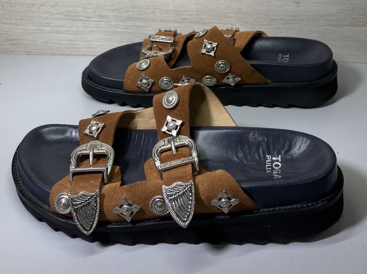 TOGA VIRILIS TOGA ARCHIVES/トーガ/サンダル/メタルサンダル/37