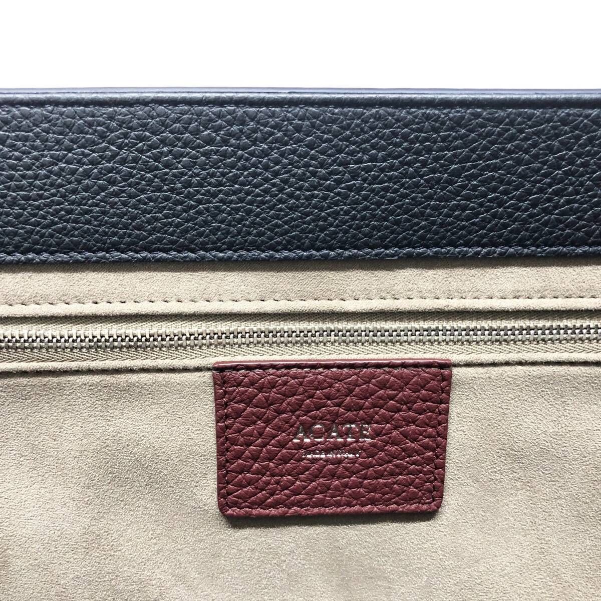 新品 未使用 ACATE (アカーテ) MESCOLARE トートバッグ ネイビー