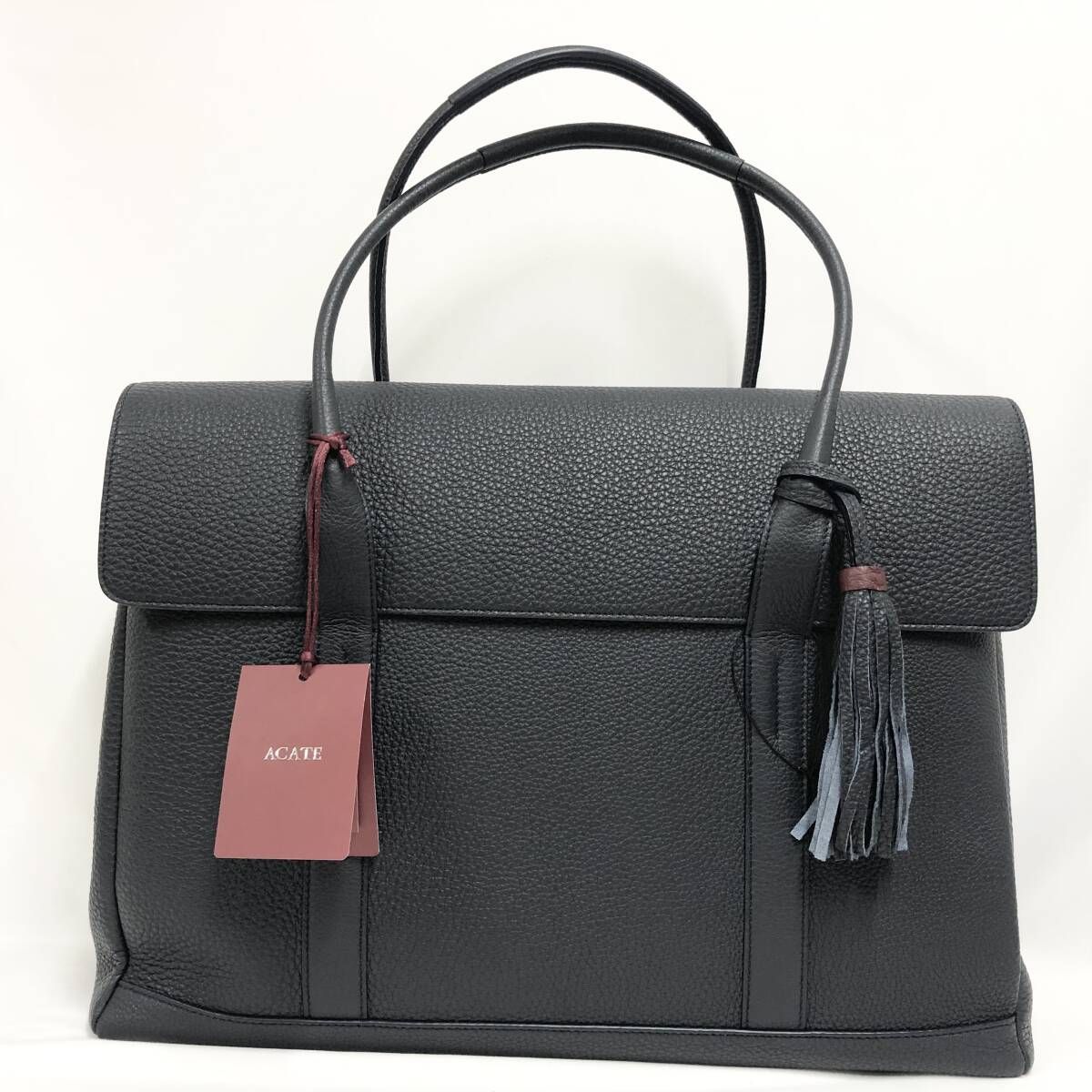 新品 未使用 ACATE (アカーテ) MESCOLARE トートバッグ ネイビー