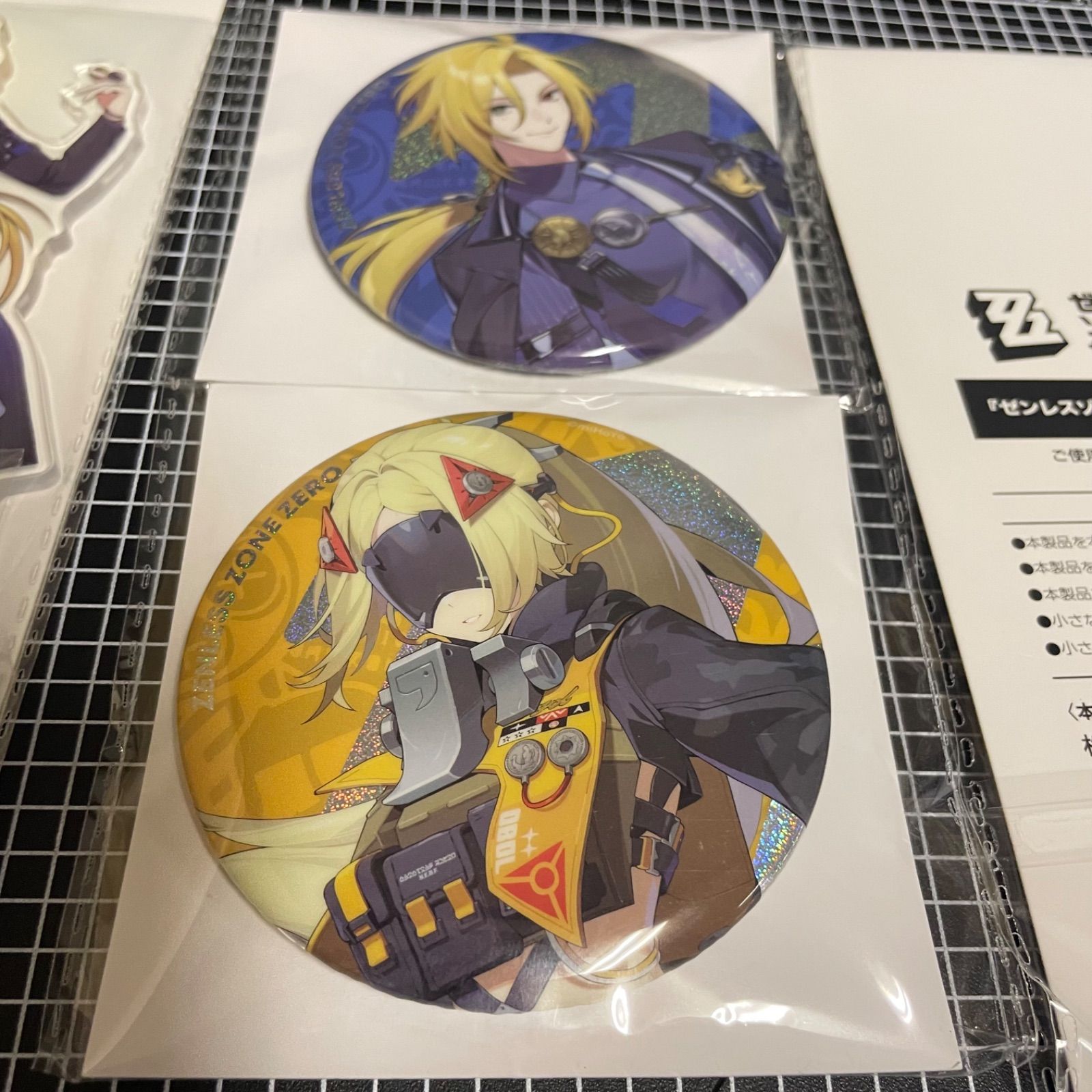 ゼンレスゾーンゼロ × GIGO限定 ビッグアクリルスタンド ホログラム缶