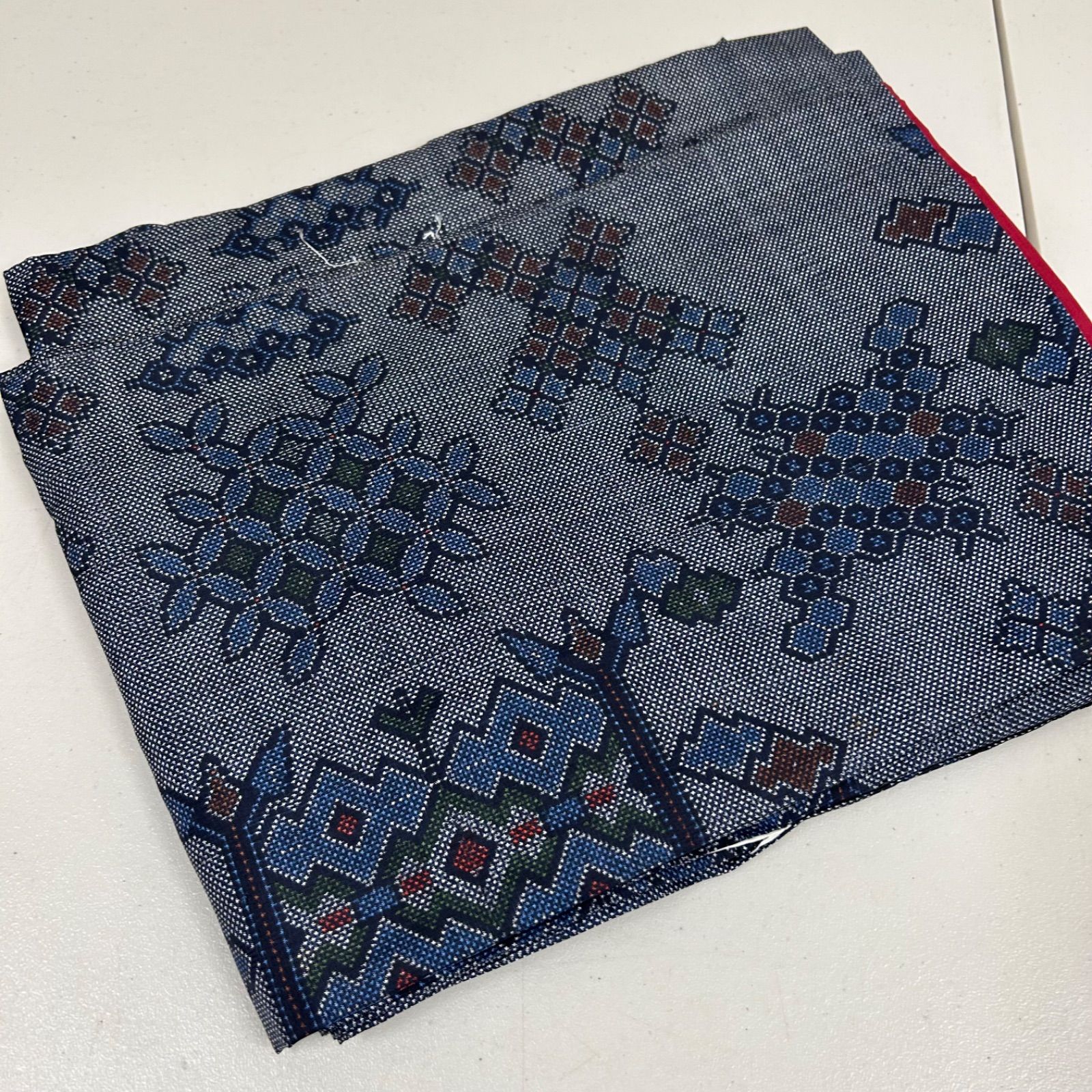 3418 紬 着物 正絹 5着 まとめ売り リメイク材料 紬 6枚 正絹 着物まとめ