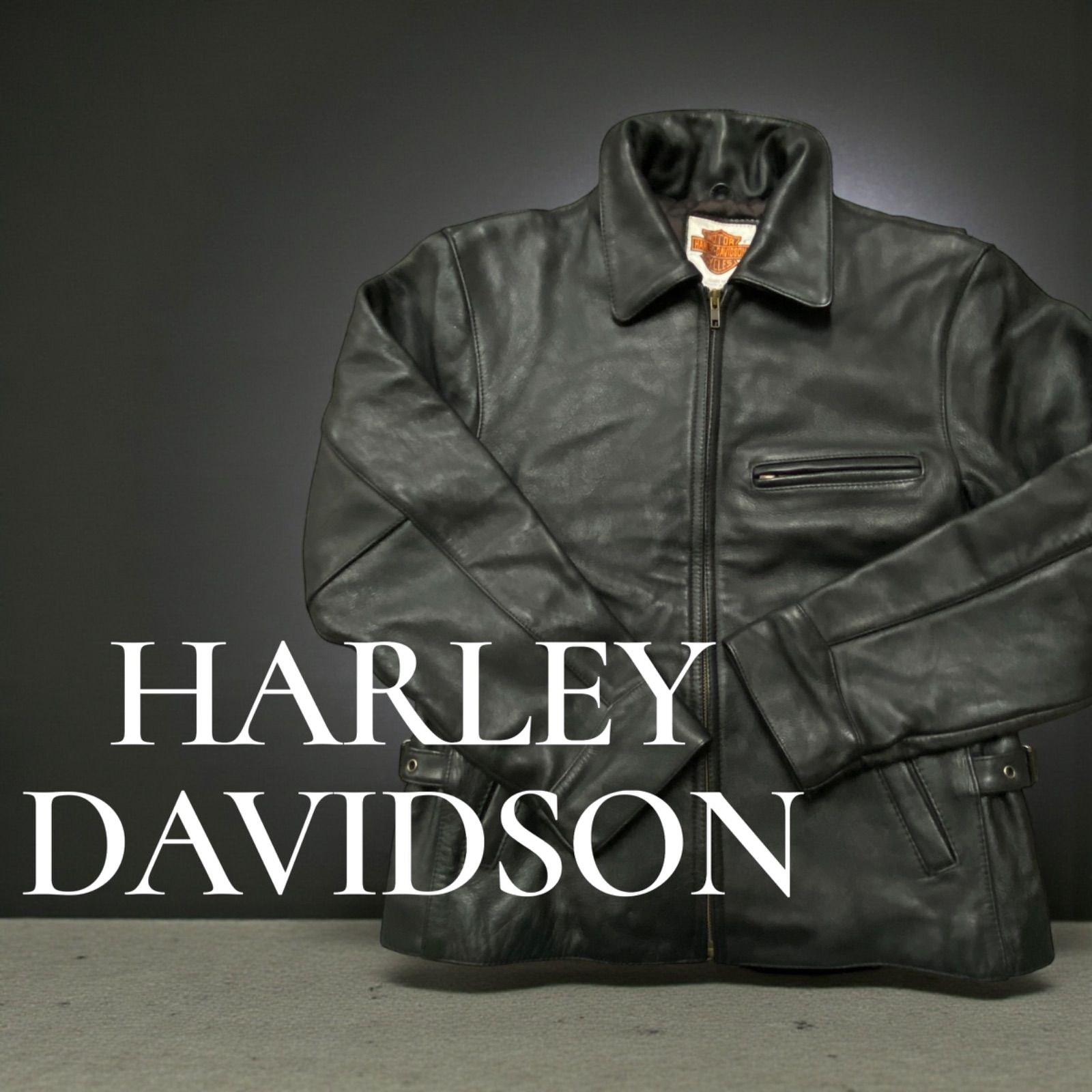 HARLEY DAVIDSON ハーレーダビッドソン レザージャケット 42 L XL