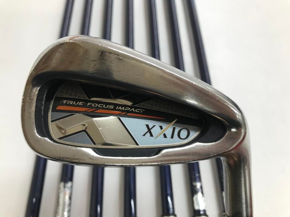 XXIO10 ネイビー S MP1000 中古 アイアンセット ダンロップ ダンロップ XXIO 10 ネイビー MP1000 ネイビー SRフレックス アイアン