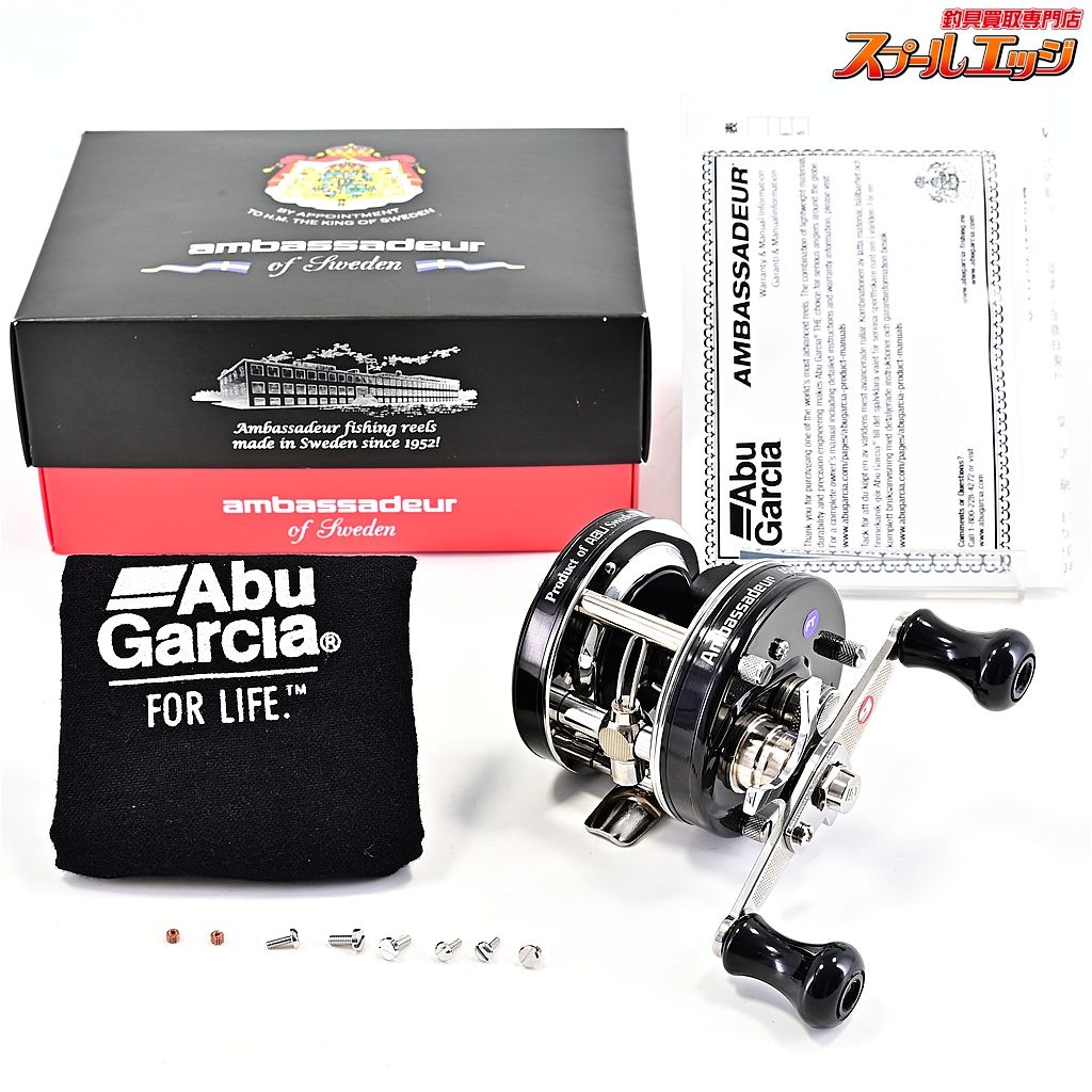 【アブガルシア】 アンバサダー 4601CA ファクトリーチューン ブラック