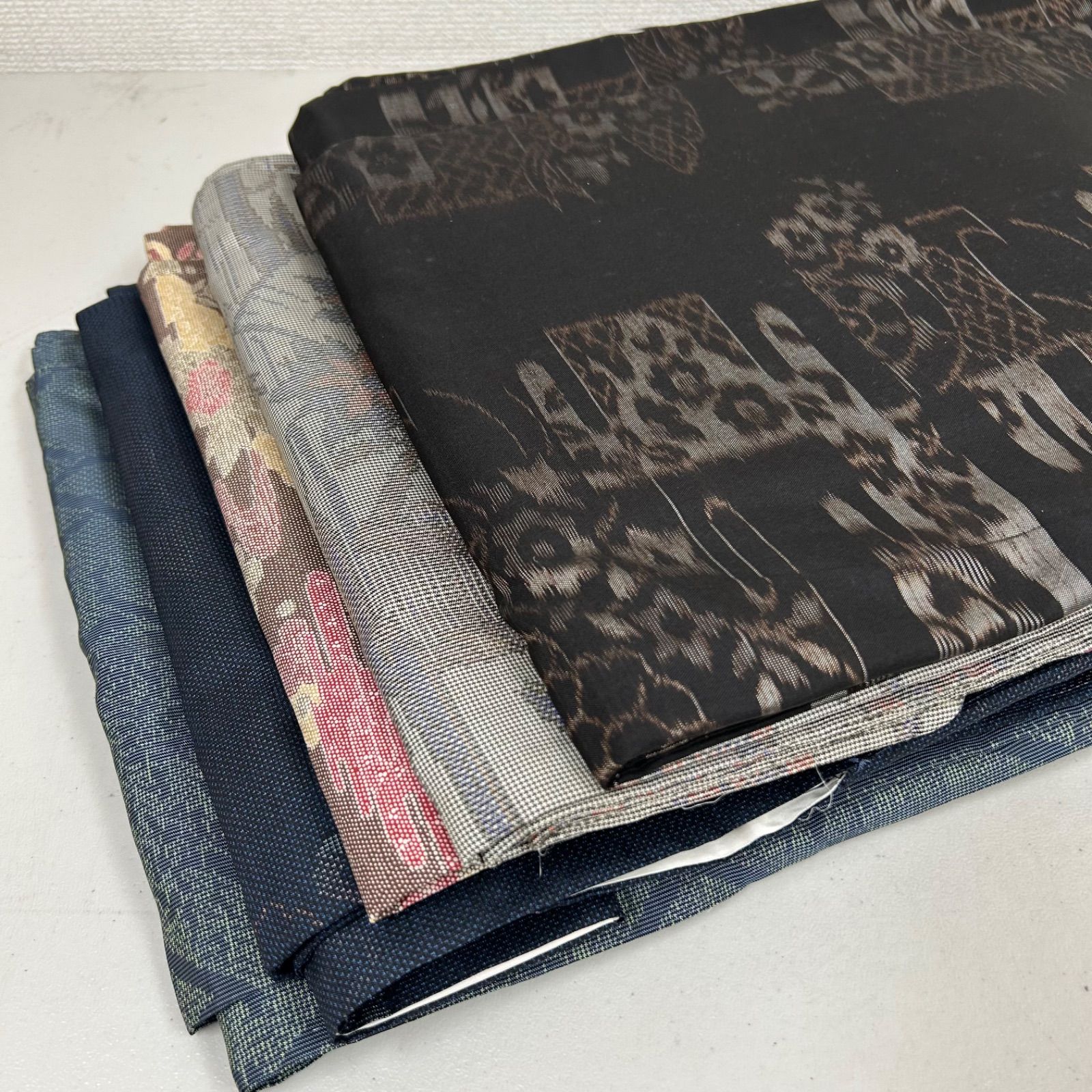 大島紬 着物 正絹 5着 着物まとめ売り リメイク材料 m-587 - メルカリ