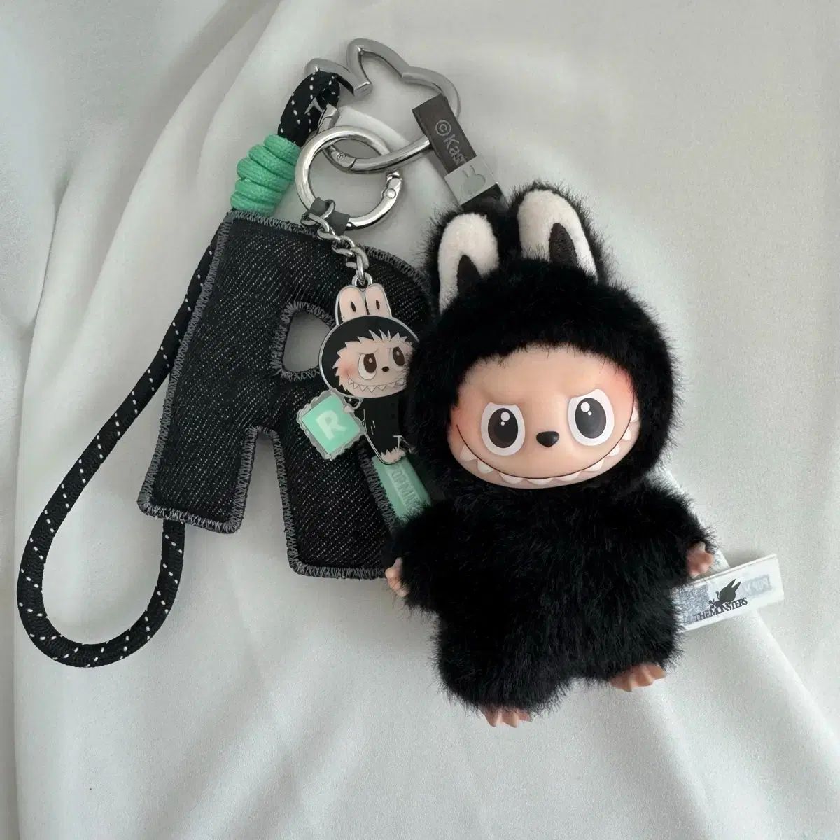 ミニ ラブブ アルファベット キーホルダー セット