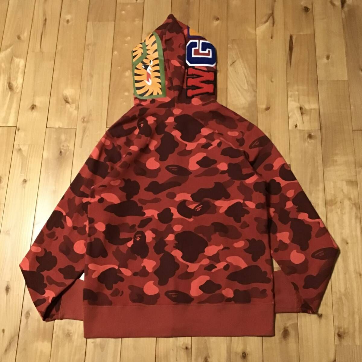 RED CAMO WGM シャーク パーカー Mサイズ shark full zip hoodie a