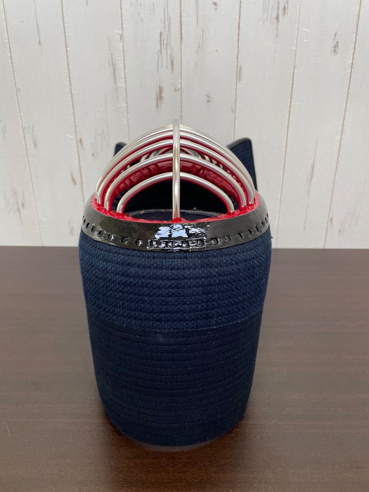 a637☆剣道防具☆面と小手のセット☆つむじ63☆面金14本☆7㎜ミシン剤