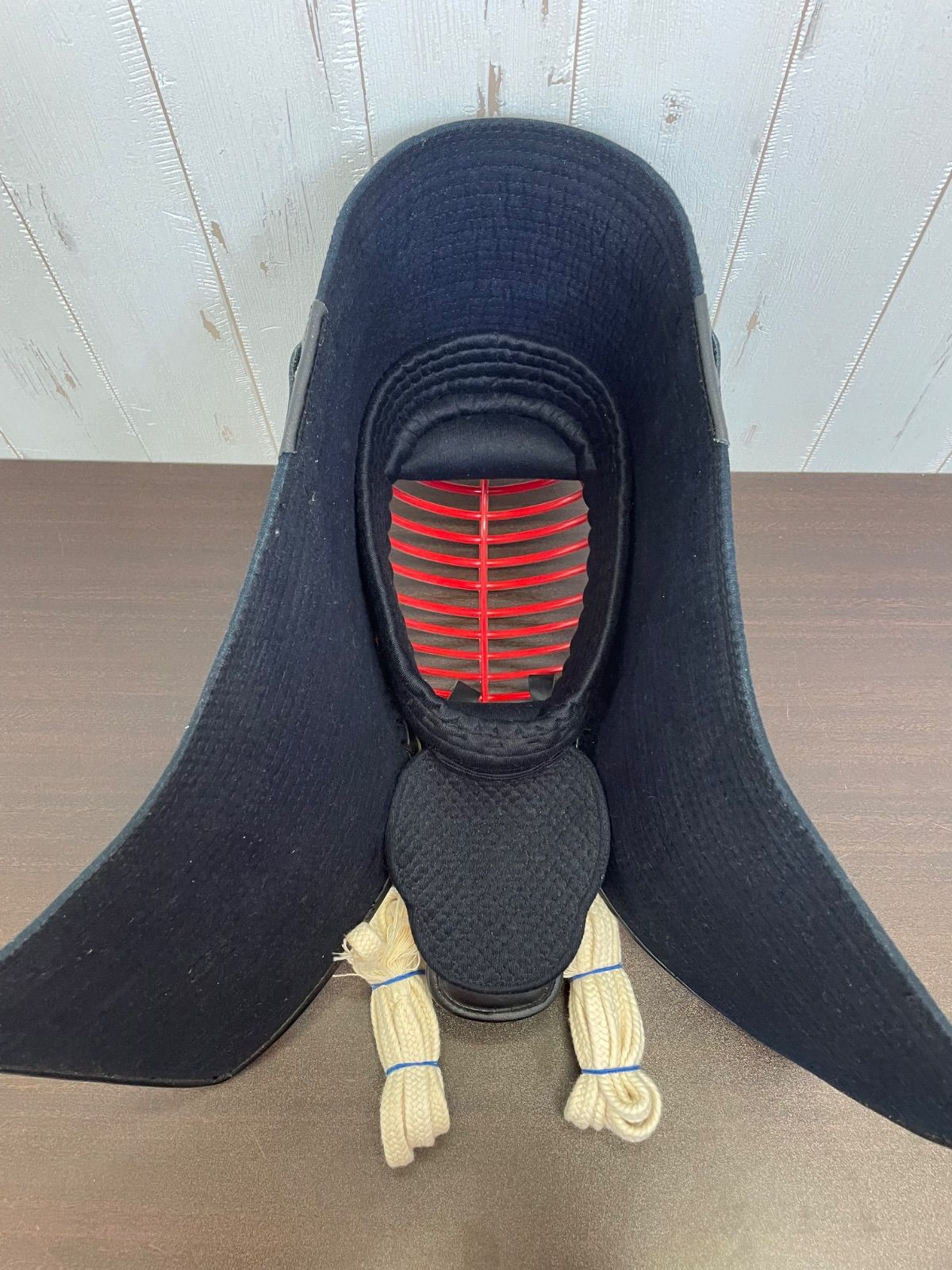 a637☆剣道防具☆面と小手のセット☆つむじ63☆面金