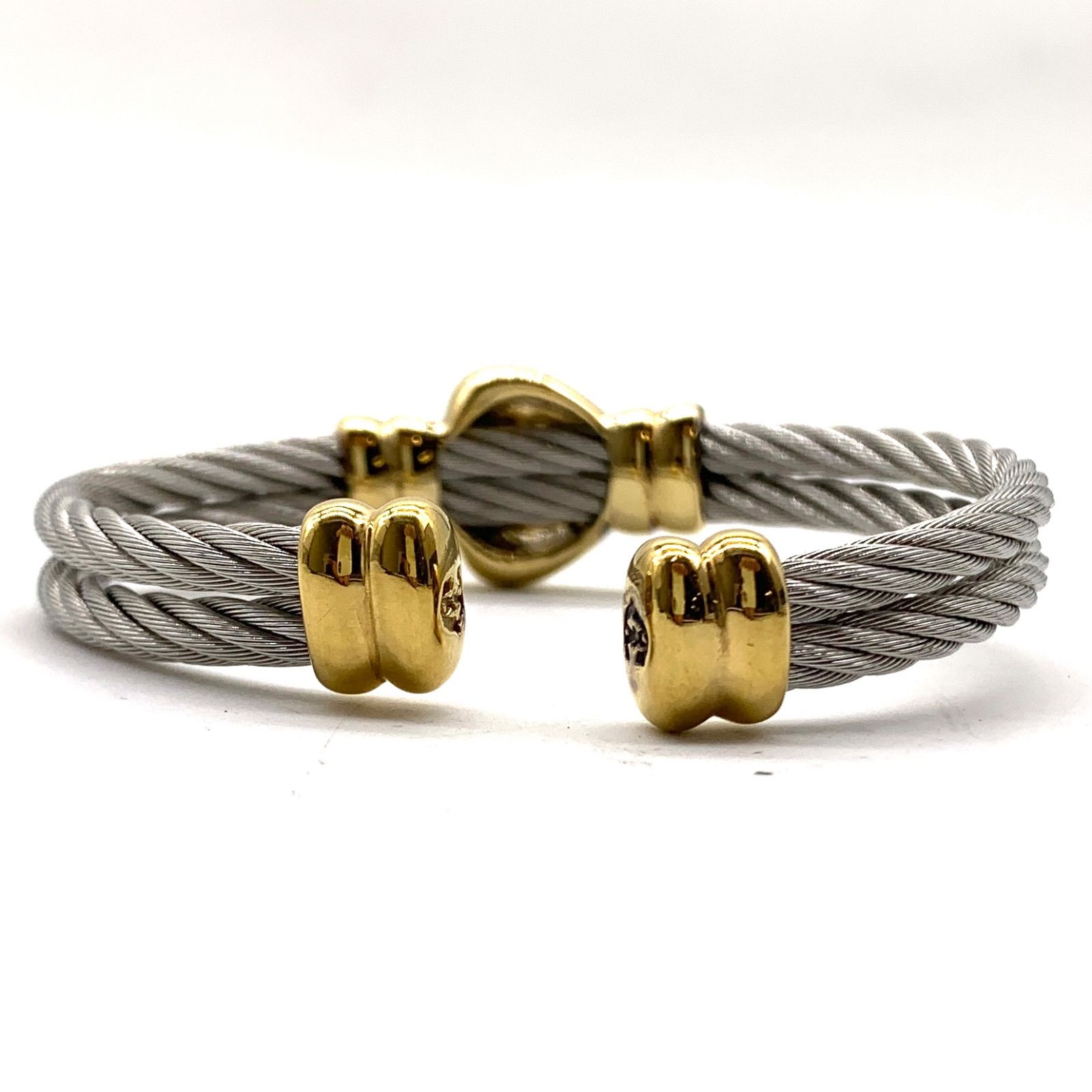 お買い得】CHARRIOL ワイヤーバングル シャリオール - メルカリ