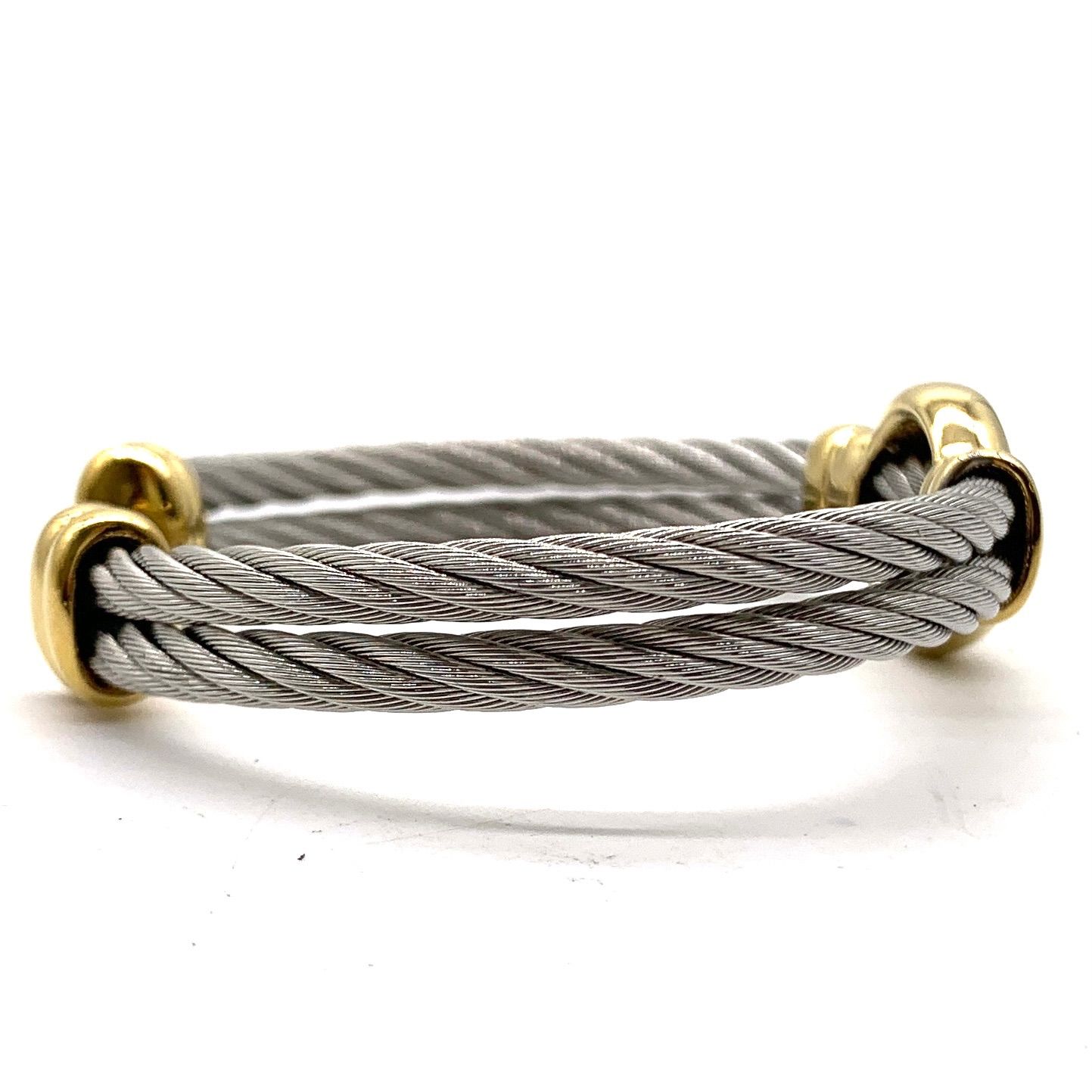 お買い得】CHARRIOL ワイヤーバングル シャリオール - メルカリ