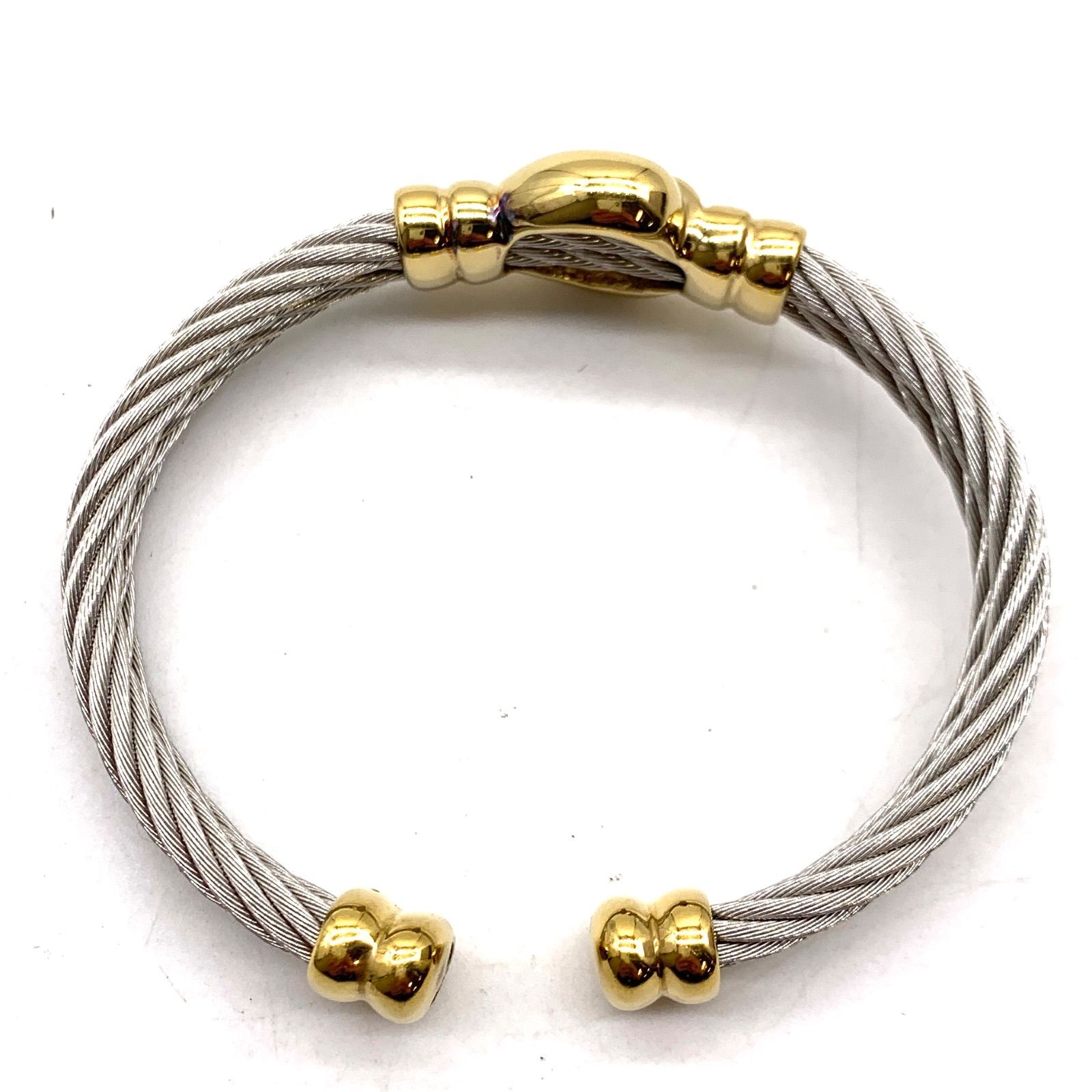 お買い得】CHARRIOL ワイヤーバングル シャリオール - メルカリ