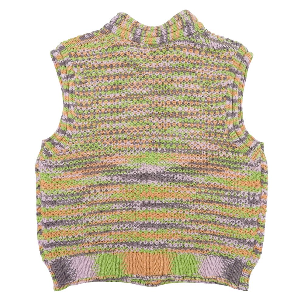 MISSONI ミッソーニ ニットベストジャケット トップス レディース カシミヤ マルチカラー 48