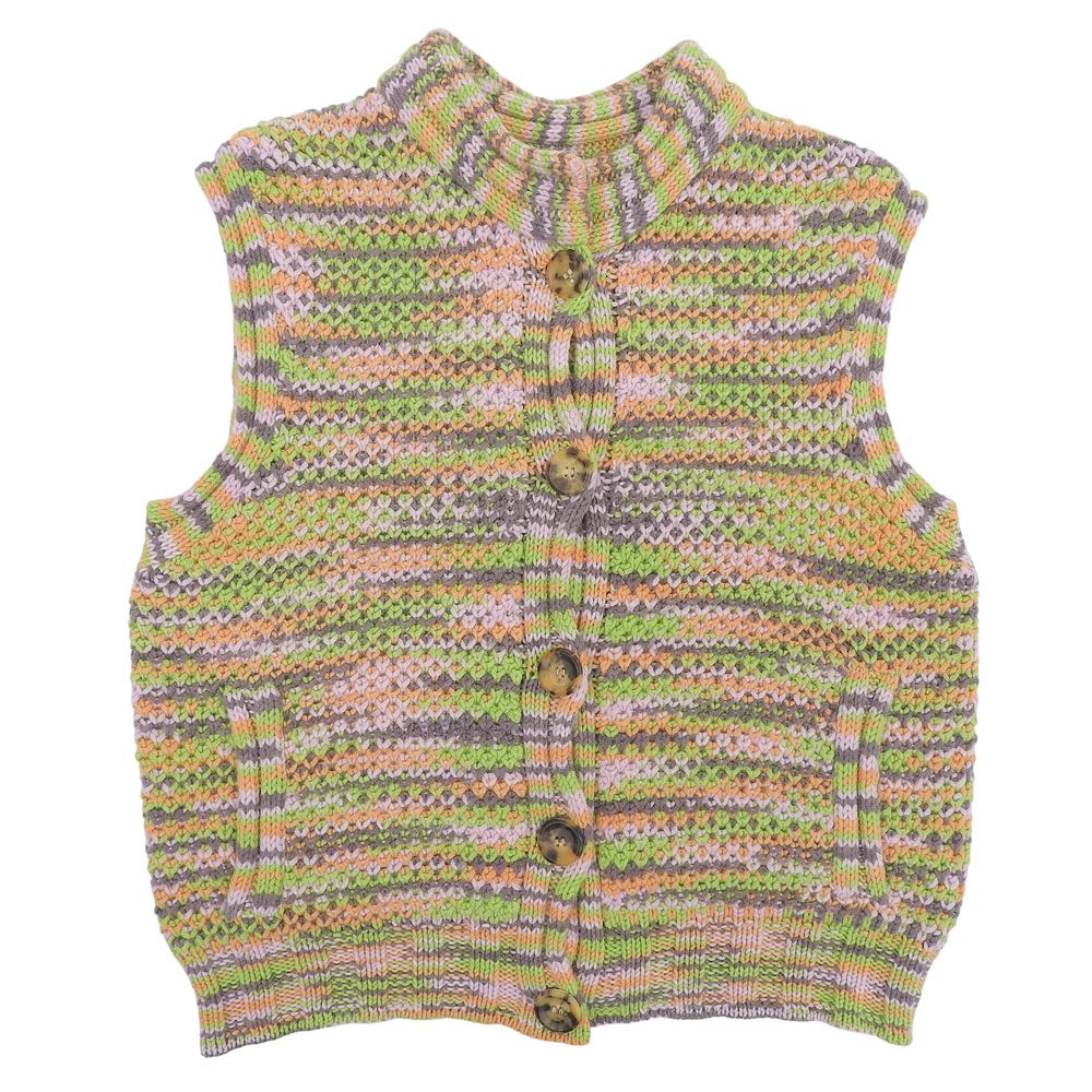 美品 MISSONI ミッソーニ ニットベストジャケット トップス レディース