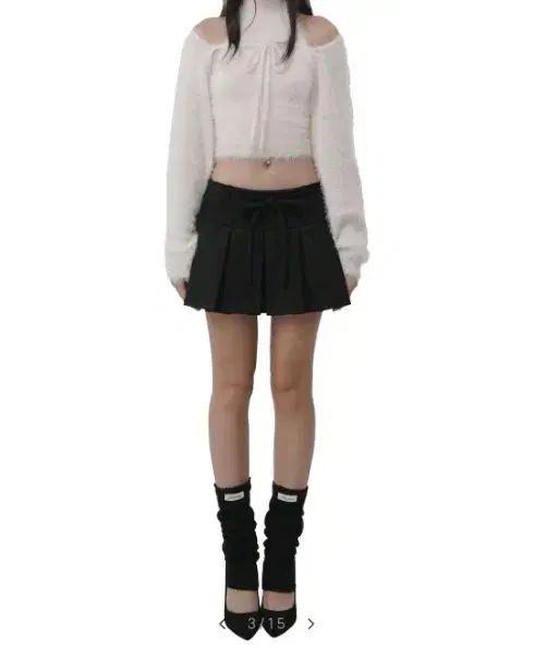 シアー 허깅 リー ボスカート ブラック s