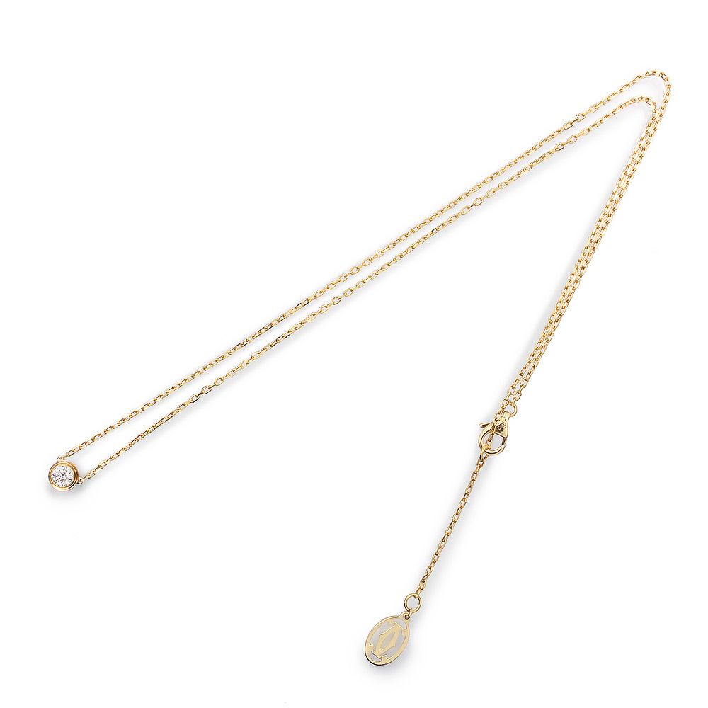 カルティエ ダムール ディアマン レジェ LM ラージモデル ペンダント