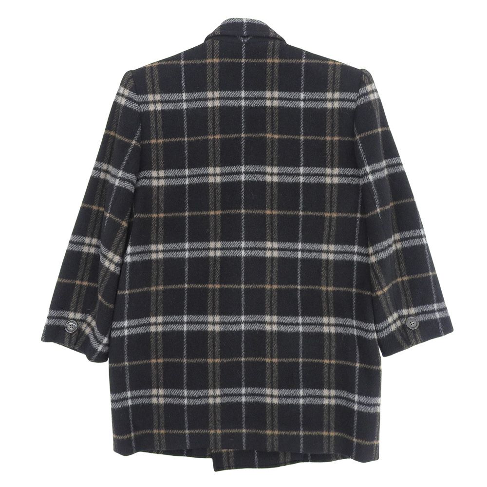MAXMARA マックスマーラ チェック ダブルウールジャケット MAXMARA マックスマーラ チェック ダブルウールジャケット