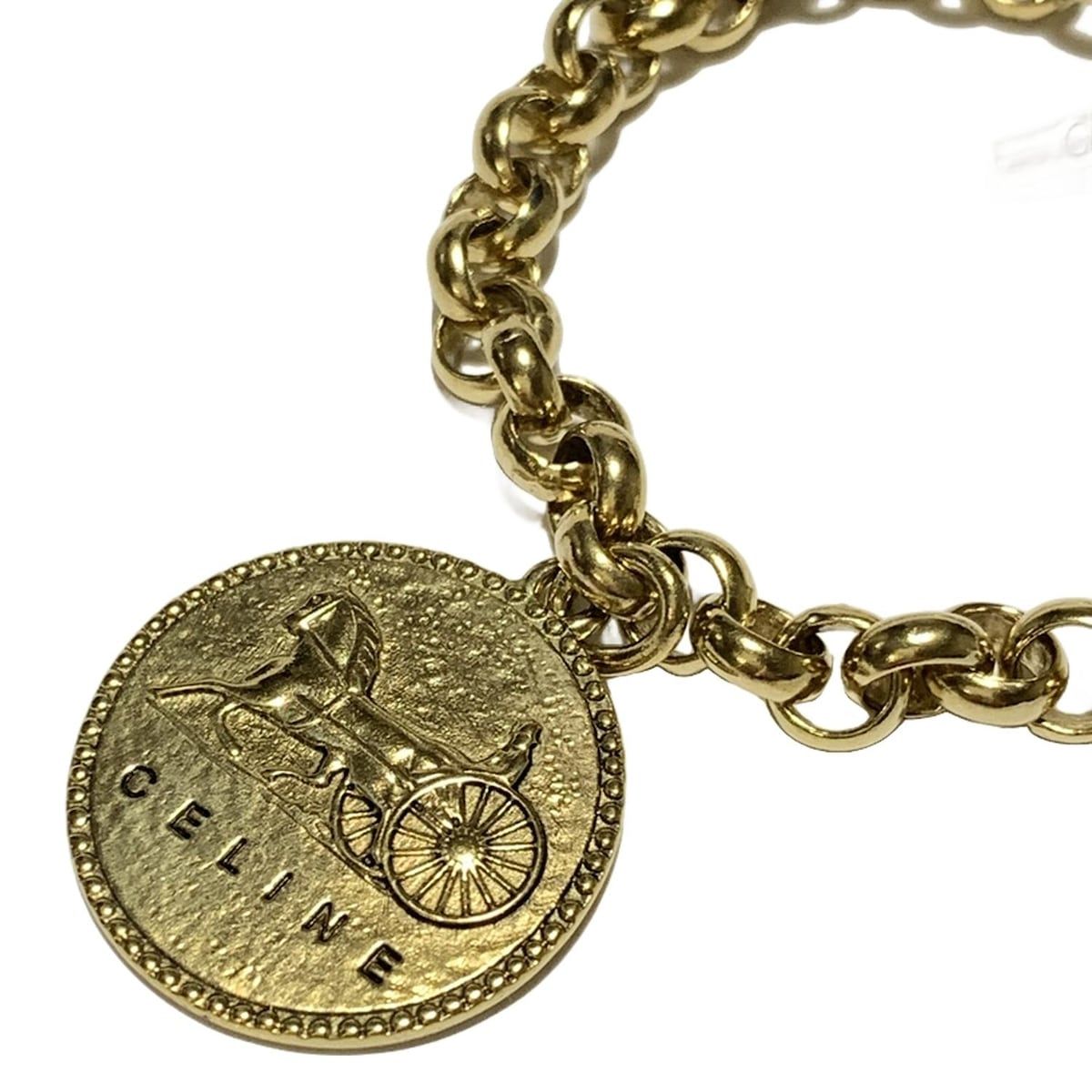 CELINE(セリーヌ) ブレスレット - ゴールド - メルカリ