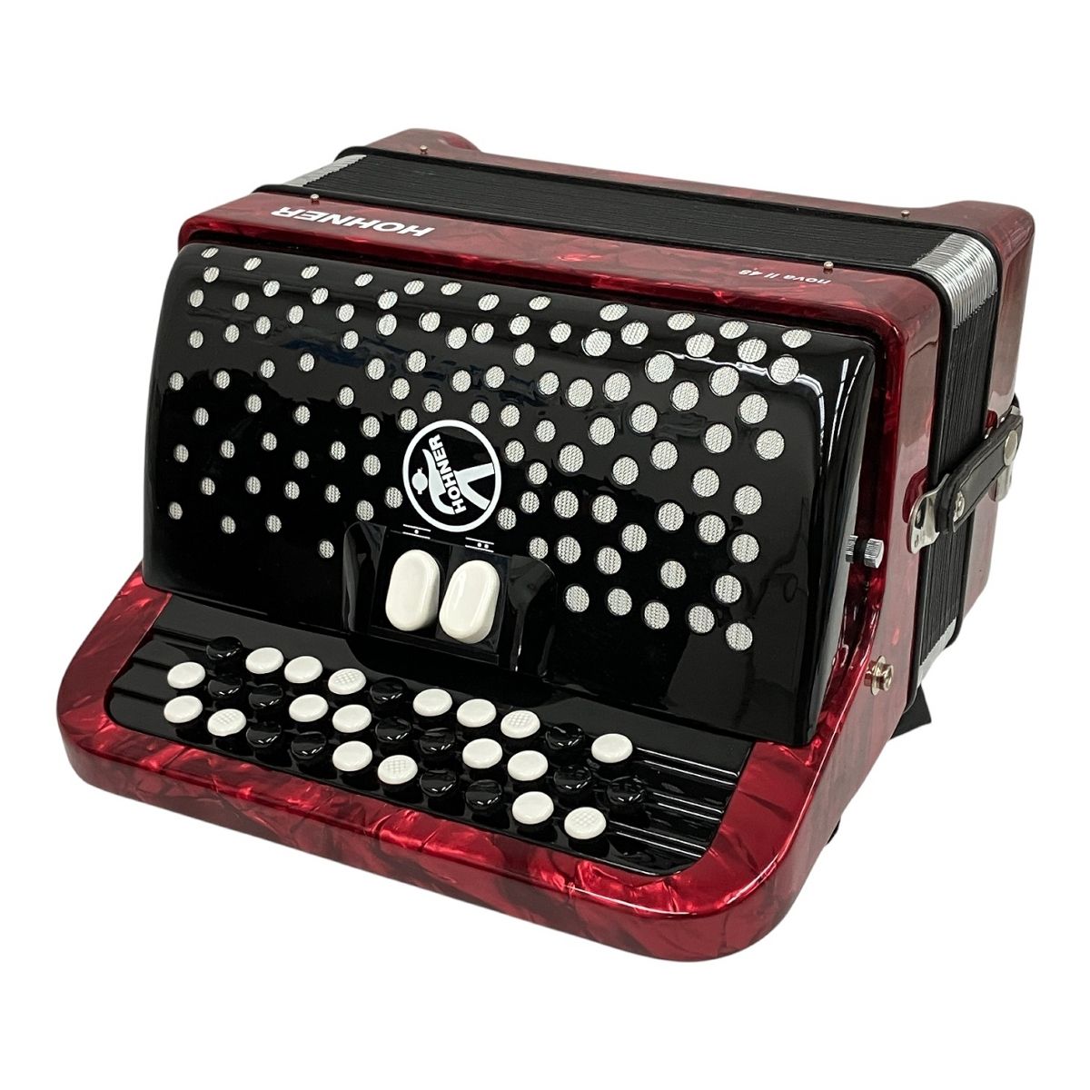 HOHNER NOVA II 48 ホーナー アコーディオン 楽器 鍵盤楽器 中古