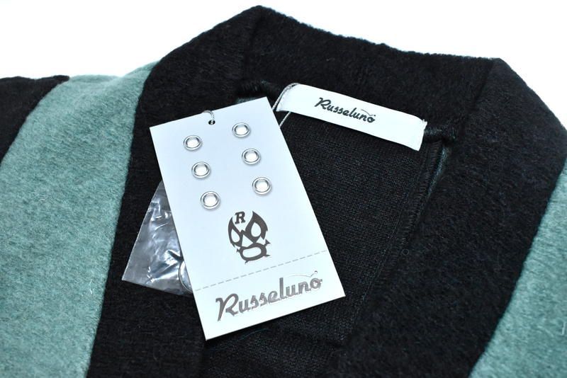 新品 ラッセルノ ゴルフ ワイド ストライプ カーディガン【4】【5】【6