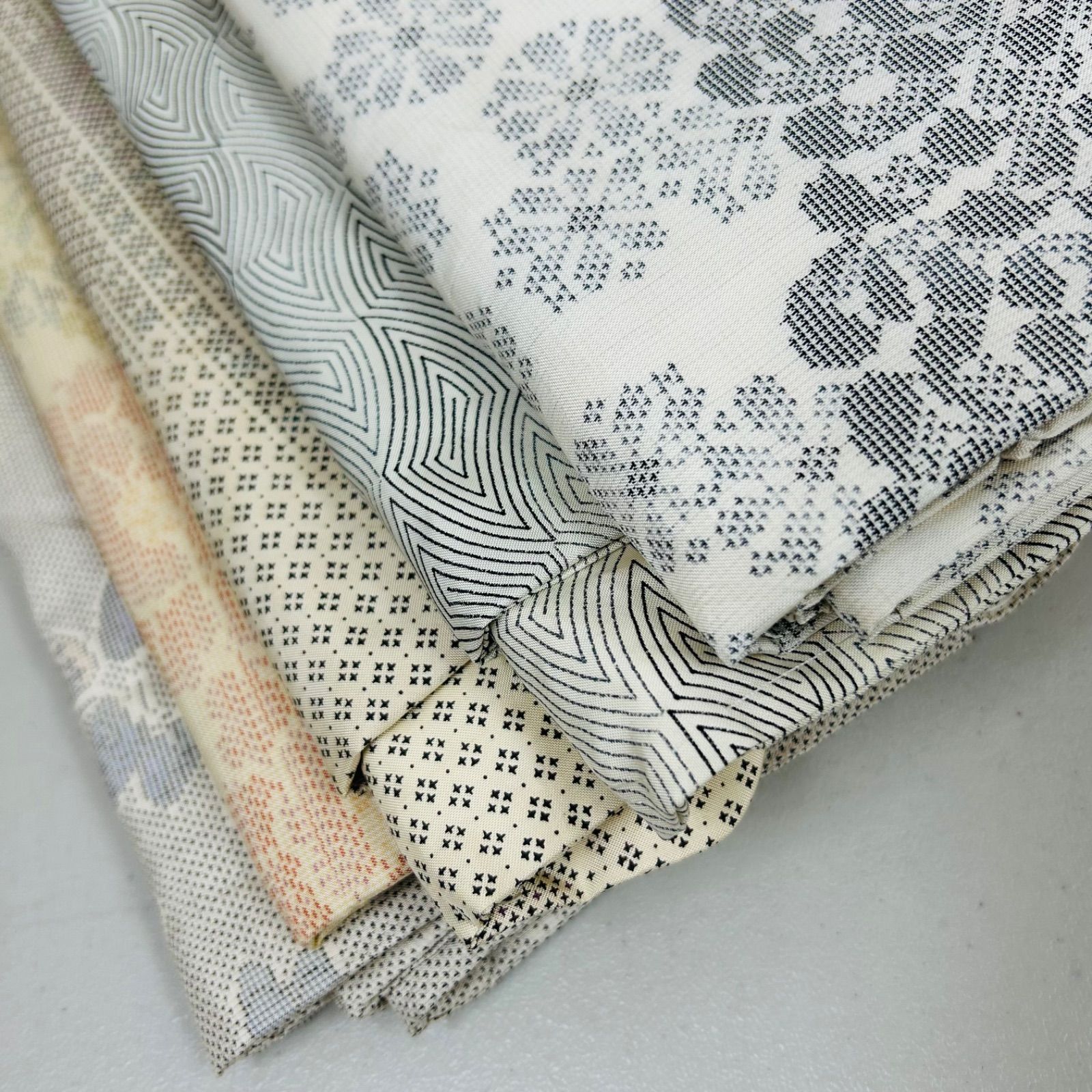 大島紬 着物 正絹 5着 着物まとめ売り リメイク材料 m-591 - メルカリ