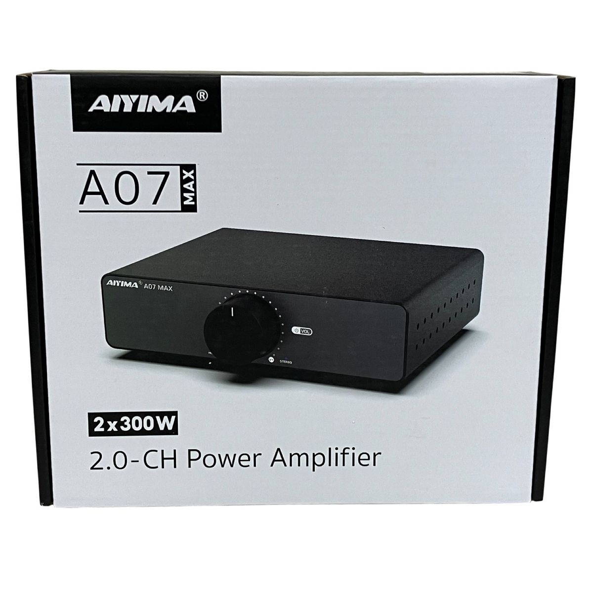 AIYIMA A07 MAX ステレオ/モノラル対応 デジタルパワーアンプ 音響機材