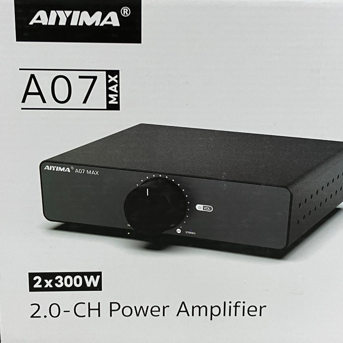 AIYIMA A07 MAX ステレオ/モノラル対応 デジタルパワーアンプ 音響機材