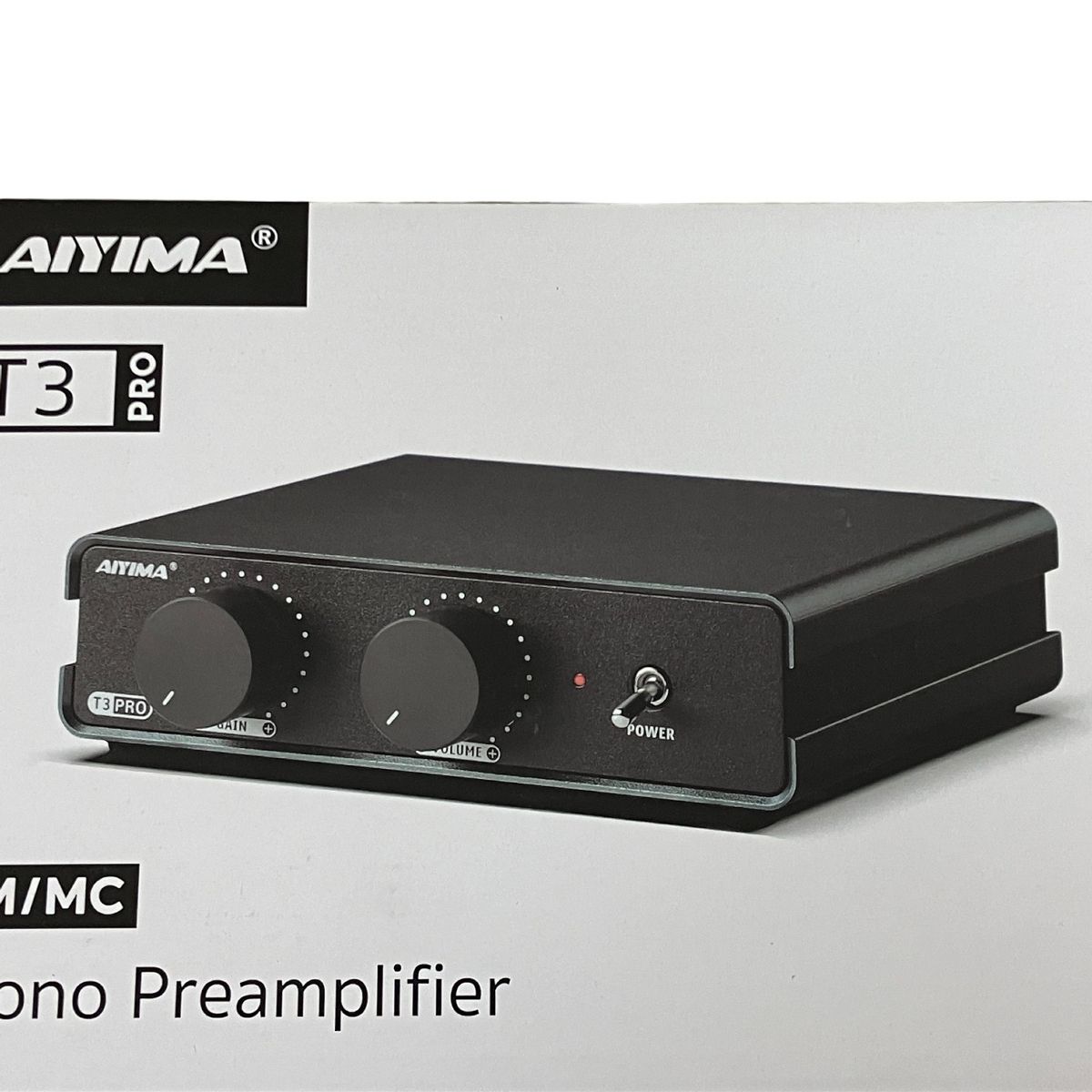 AIYIMA T 3 PRO フォノイコライザー MM MC対応 音響機材