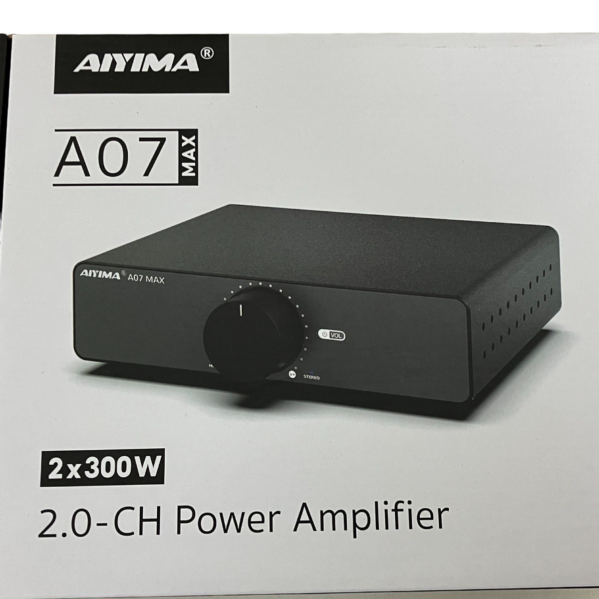 AIYIMA A07 MAX ステレオ/モノラル対応 デジタルパワーアンプ 音響機材