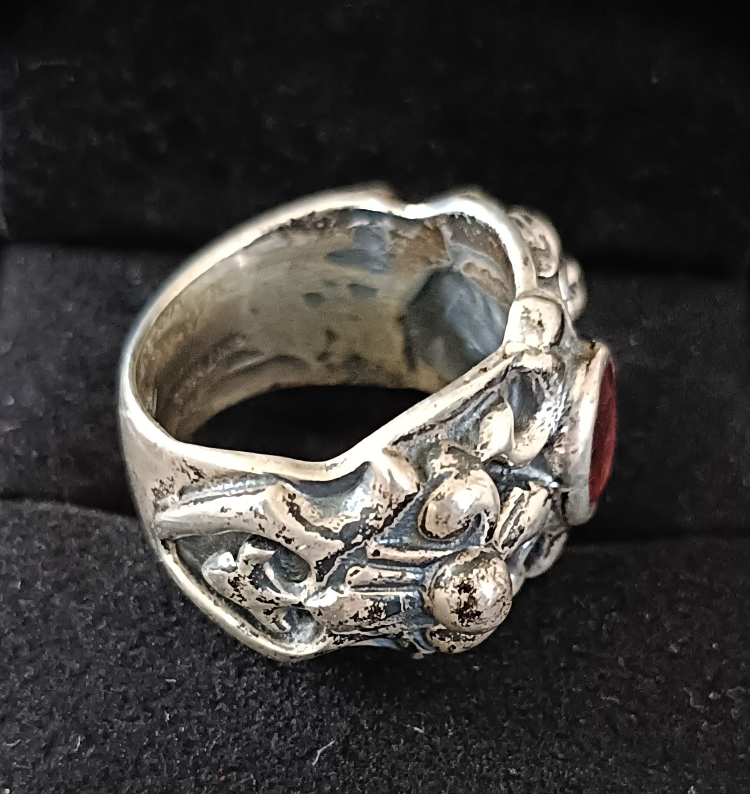 シルバーリング 指輪 重厚 刻印あり