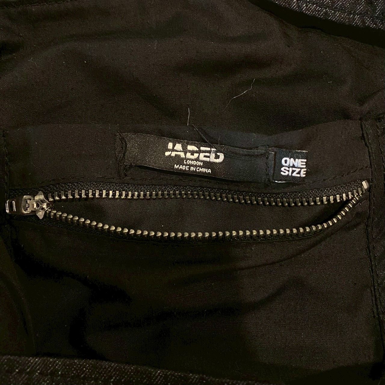 JADED LONDON』ジェイデッドロンドン デニム メッセンジャーバッグ