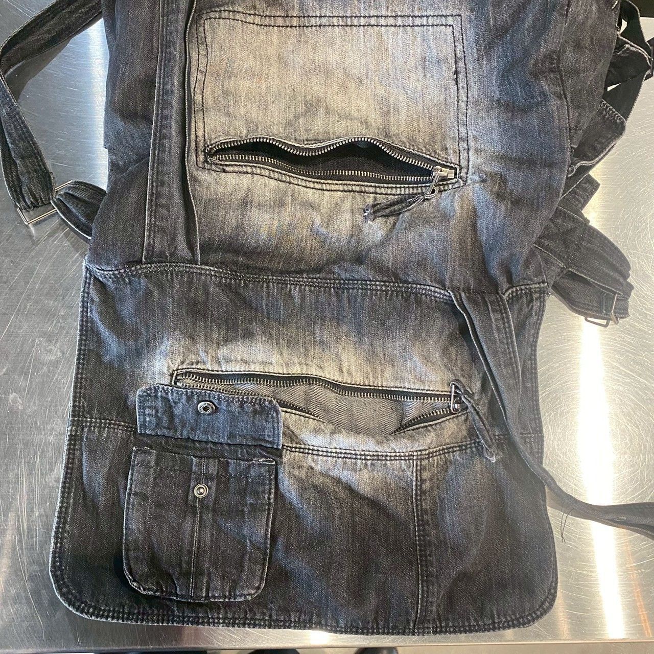 JADED LONDON』ジェイデッドロンドン デニム メッセンジャーバッグ