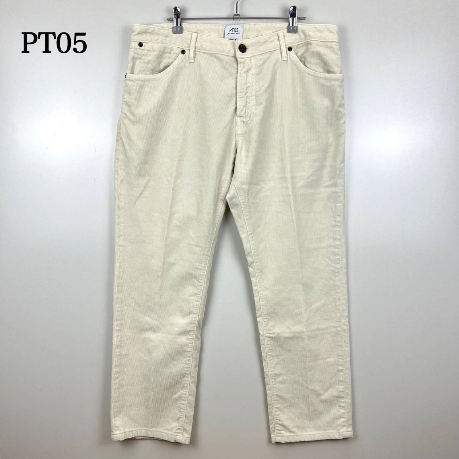PT05 PT01 TORINO soul slim fit corduroy pants 36 ピーティーゼロチンクエ スリムフィット コーデュロイパンツ 希少サイズ 大きいサイズ ストレッチ