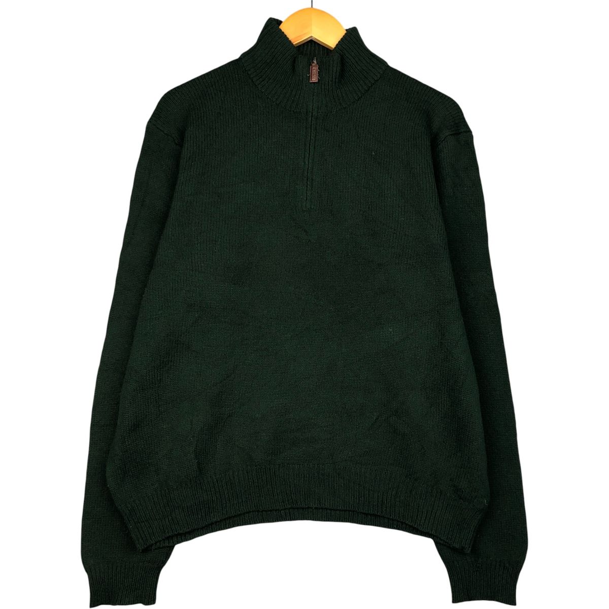 古着 ラルフローレン Ralph Lauren POLO by Ralph Lauren ウールニットハーフジップセーター メンズXL相当/eaa592926