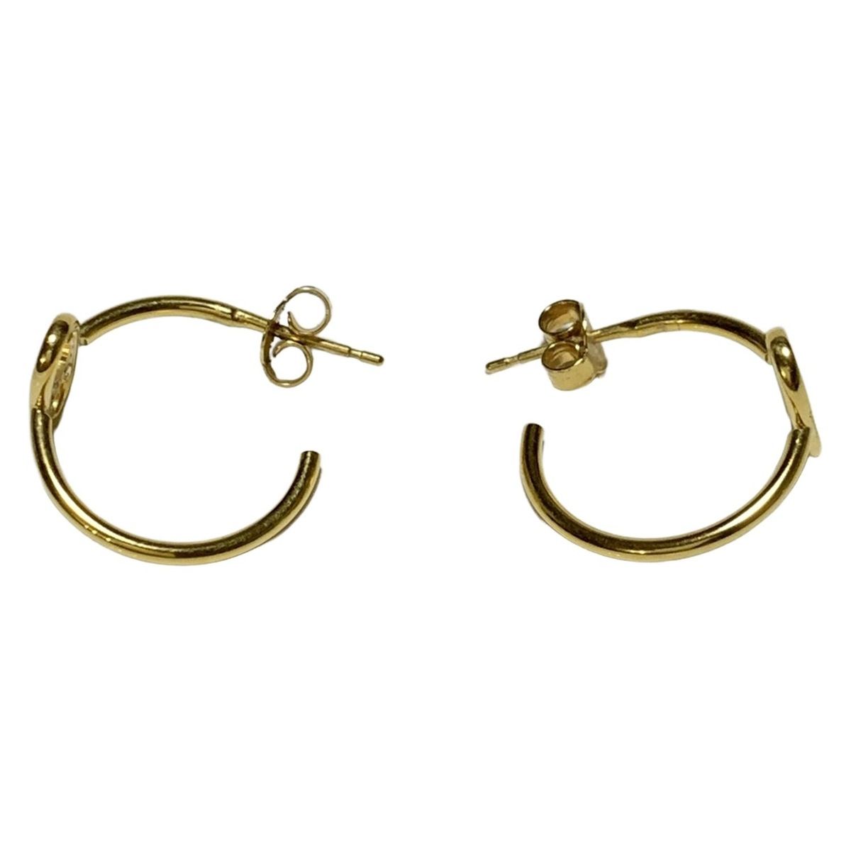 CELINE(セリーヌ) ピアス - ゴールド マイヨン トリオンフ フープ